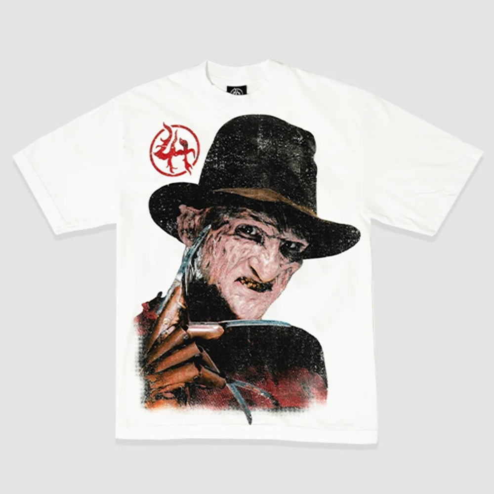 White Graphic Men's T-Shirt